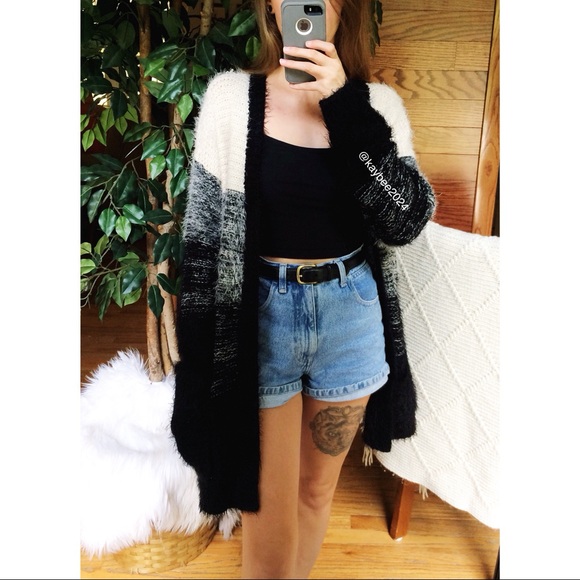 Sweaters - 🌿 Cozy Color Block Eyelash Knit Cardigan 🌿